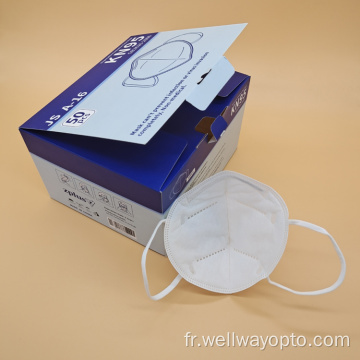 Masque de protection jetable CE FDA FFP2 KN95